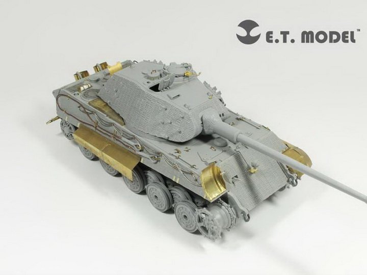 E.T. Model EA35-027 WWII German King Tiger/Jagdtiger Fender &amp;amp; Side Skirts For DRAGON Kit 1/35