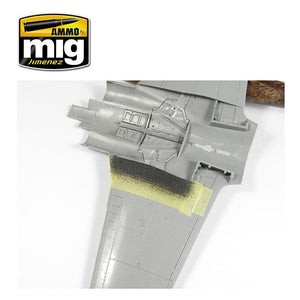 Ammo of Mig 2034 ANTI-SLIP PASTE - BLACK COLOR FOR 1/72 &amp;amp; 1/48 – zdjęcie 7