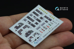Quinta Studio QD48210 F-5F-2 3D-Printed &amp;amp; coloured Interior on decal paper (AFV club) 1/48 – imagen 4