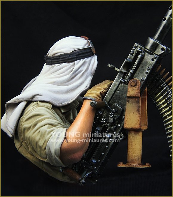 Young Miniatures YM1867 BRITISH SAS JEEP GUNNER North Africa 1941 1/10 – Bild 4