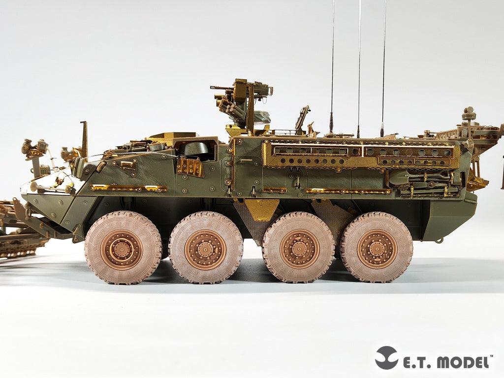E.T. Model P35-149 U.S.Army Stryker Armored Vehicle Sagged Wheels For AFV CLUB kit 1/35 – Bild 7
