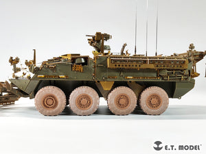 E.T. Model P35-149 U.S.Army Stryker Armored Vehicle Sagged Wheels For AFV CLUB kit 1/35 – Bild 7