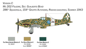 Italeri 1439 MC.202 Folgore 1/72 – immagine 5