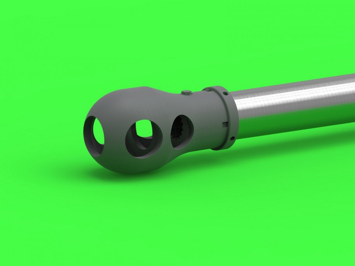 Master GM-35-047 A34 Comet - 77mm HV gun barrel &amp;amp; Besa MG barrels with resin mounts (for Tamiya kit) 1/35 – Bild 8