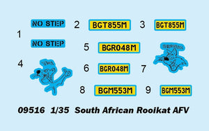 Trumpeter 09516 South African Rooikat AFV 1/35 – Bild 3