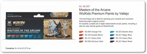Vallejo 80257 Wizkids Masters of the Arcane Set 8x8ml – immagine 2
