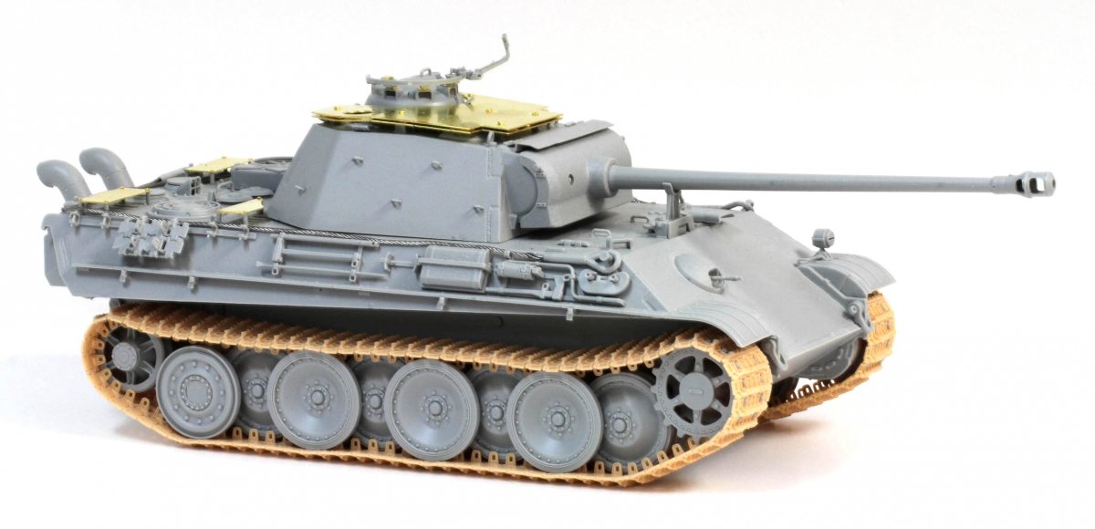 Dragon 6897 Panther Ausf.G Late Production w/Add-on Anti-Aircraft Armor 1/35 – Bild 3