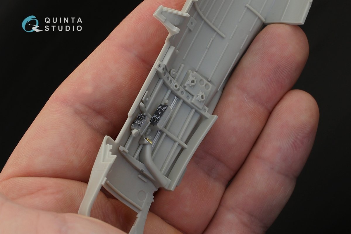 Quinta Studio QD32026 A6M5 (Mitsubishi prod.) 3D-Printed &amp;amp; coloured Interior on decal paper (for Tamiya kit) 1/32 – zdjęcie 3