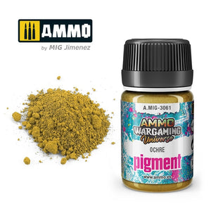 AMMO par Mig Jimenez 3061 Pigment Ocher 35ml