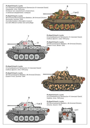 Armory Models 72203 Pz.Kpfw.II Ausf.L Luchs, German WWII Light Recon Tank 1/72 – Bild 3