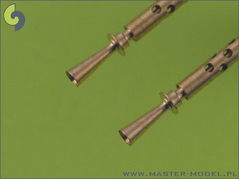 Master SM-35-002 Browning M2 aircraft .50 caliber (12.7mm) barrels with flash hiders (2pcs) – image 2