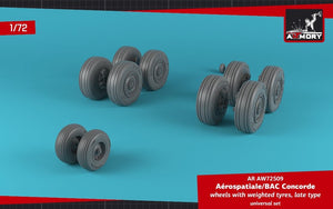 Armory Models AW72509 Concorde wheels w/ weighted tires, late 1/72 – Bild 3