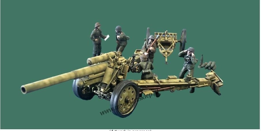 Italeri 7082 15 cm Field Howitzer / 10,5 cm Field Gun 1/72 – immagine 2