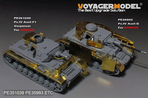 Voyager Model PE35993 WWII German Pz.Kpfw.IV Ausf.G（LateProduction）Basic For Border 35001 1/35 – Bild 19