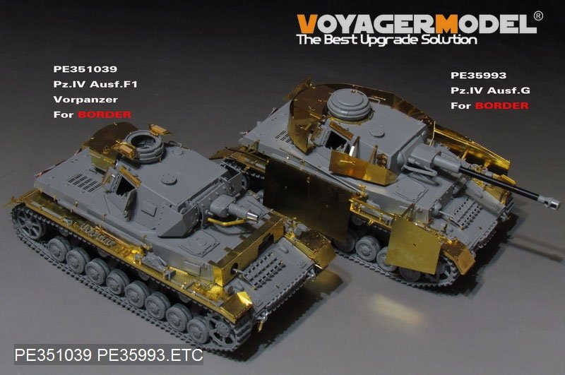 Voyager Model PE35993 WWII German Pz.Kpfw.IV Ausf.G（LateProduction）Basic For Border 35001 1/35 – Bild 19