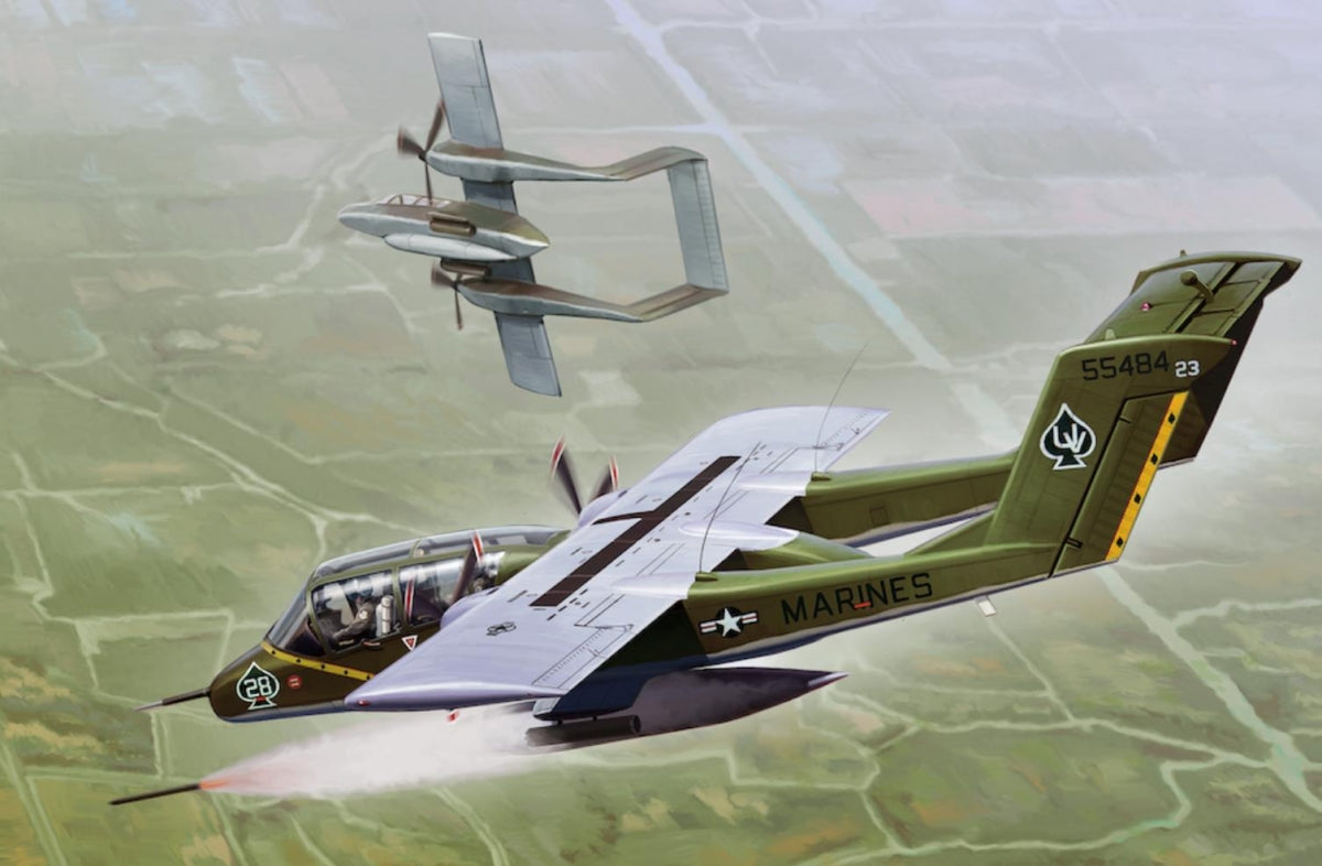 Kitty Hawk 32004 OV-10A/C Bronco 1/32 – zdjęcie 2