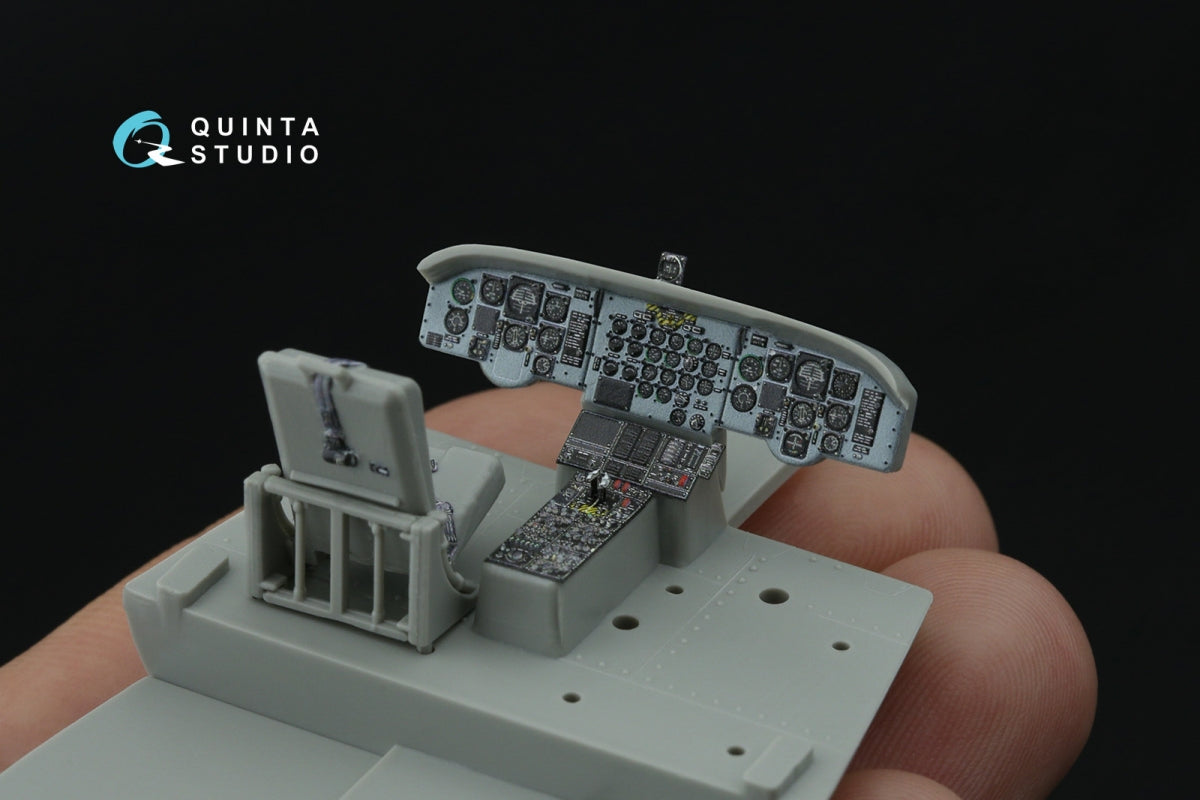 Quinta Studio QD48506 CH-47A 3D-Printed coloured Interior on decal paper (Italeri) 1/48 – imagen 12
