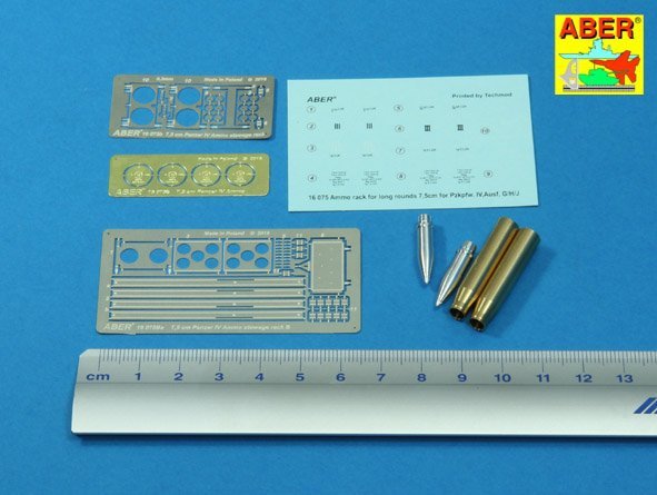 Aber 16075B Pz.Kpfw. IV, Ausf.H Vol.16B - Ammo stowage rack type B for long rounds 1/16 – Bild 2