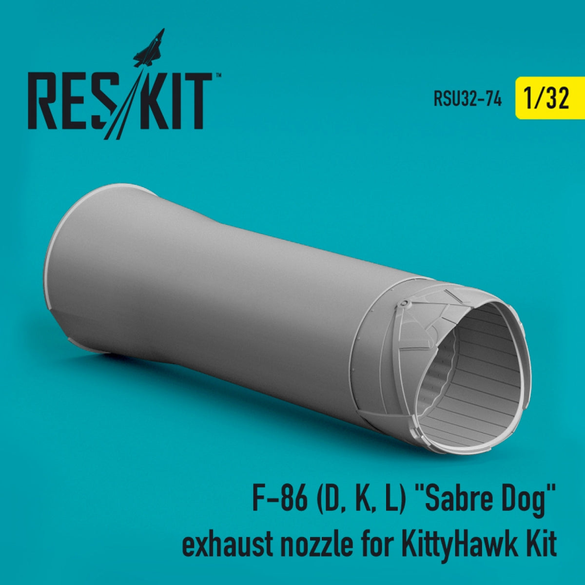RESKIT RSU32-0074 F-86 (D, K, L) &amp;quot;SABRE DOG&amp;quot; EXHAUST NOZZLE FOR KITTYHAWK KIT 1/32