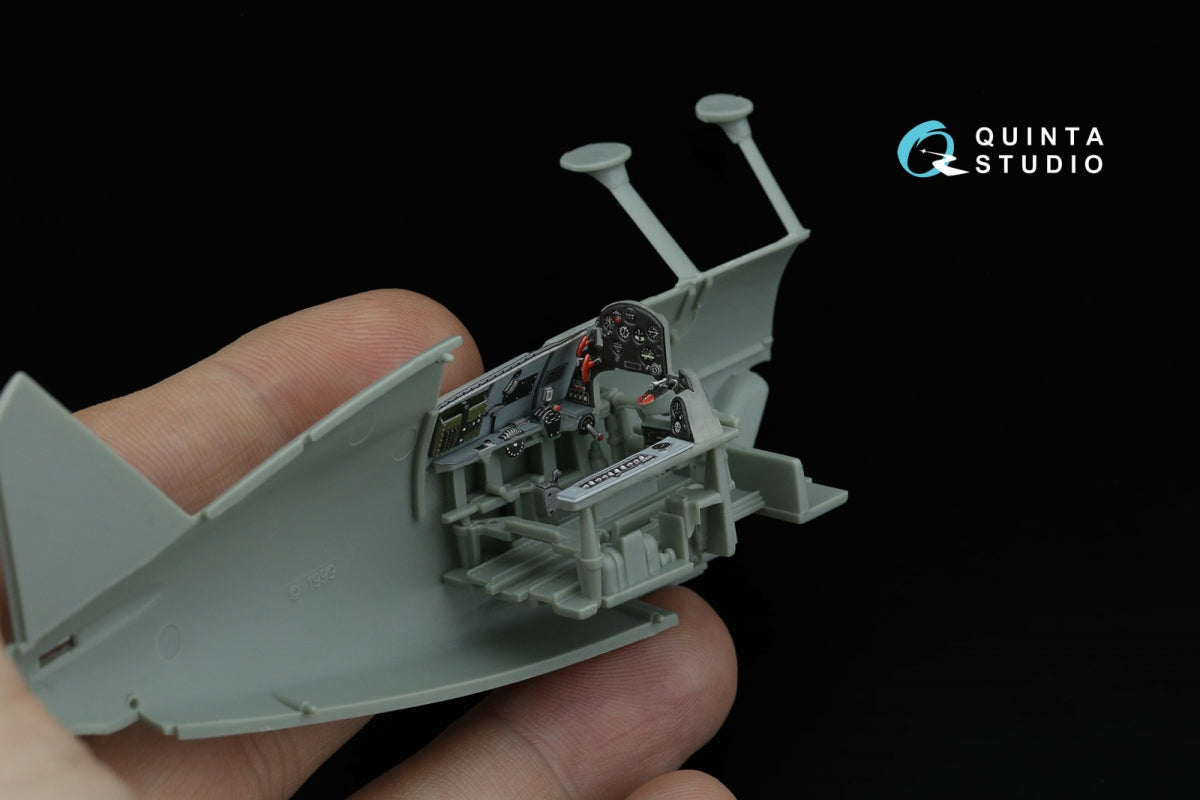 Intérieur imprimé en 3D et coloré sur papier décalcomanie Quinta Studio QD48540 F3F-2 (Academy/Accurate Miniatures) 1/48  – image 10