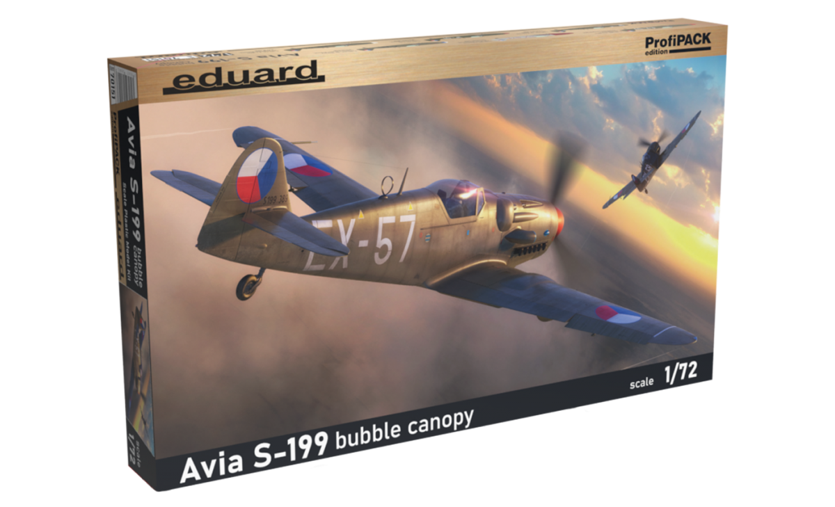 Eduard 70151 Avia S-199 bubble canopy 1/72 – immagine 2