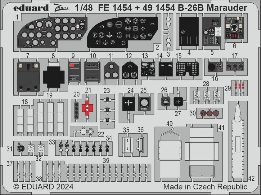 Eduard BIG49421 B-26B Marauder PARTIE I ICM 1/48 – image 3