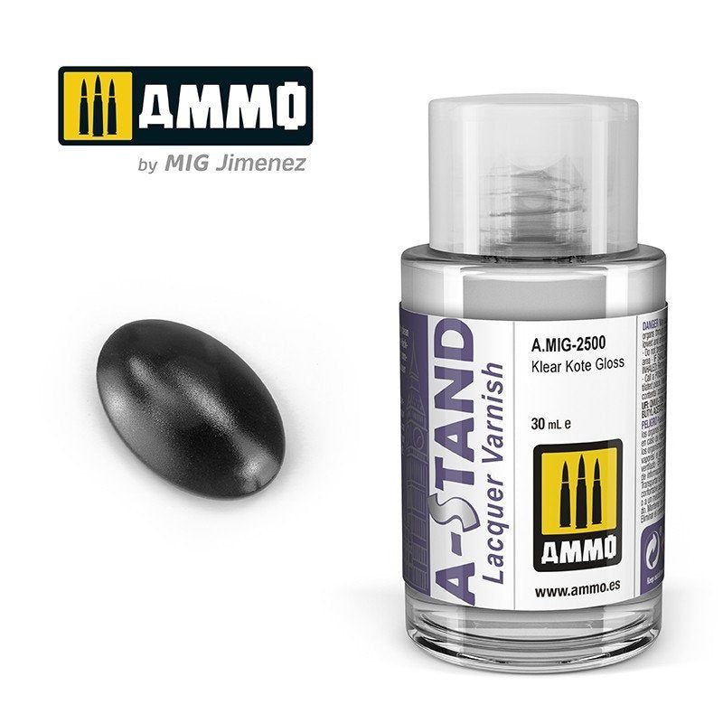 Munitions de Mig 2500 A-STAND Klear kote Gloss 30ml