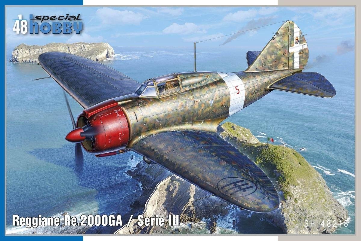 Spécial Hobby 48205 Reggiane Re.2000GA / Serie III. 1/48