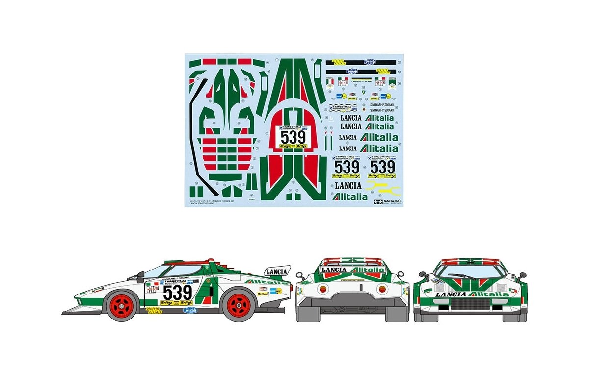 Tamiya 25210 LANCIA STRATOS TURBO 1/24 – immagine 4