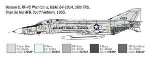 Italeri 1477 RF-4 C/E Phantom II 1/72