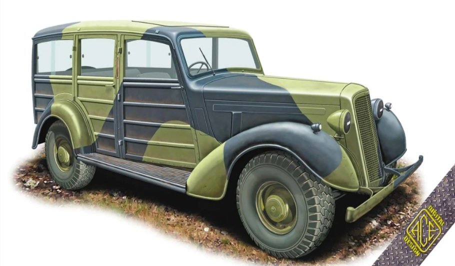ACE 72551 Super Snipe Station Wagon Woodie 1/72 