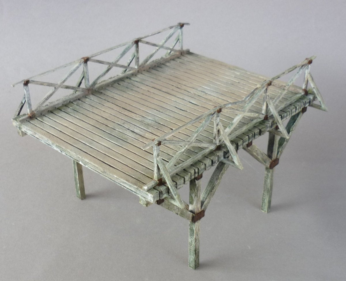RT-Diorama 35546 Wooden bridge 1/35 – imagen 6