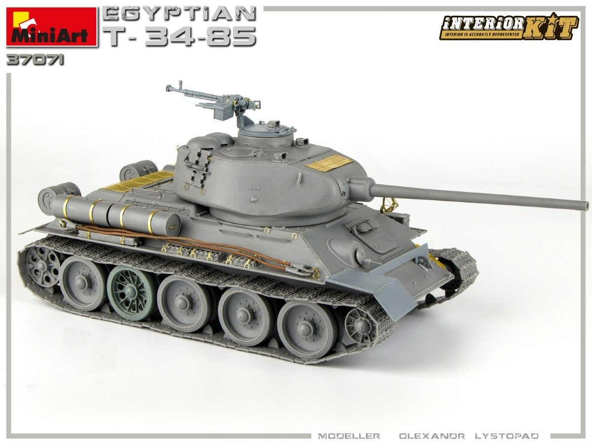 MiniArt 37071 EGYPTIAN T-34/85. INTERIOR KIT 1/35 – image 4