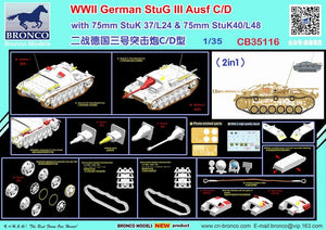 Bronco CB35116 StuG III Ausf C/D 1/35 – imagen 2