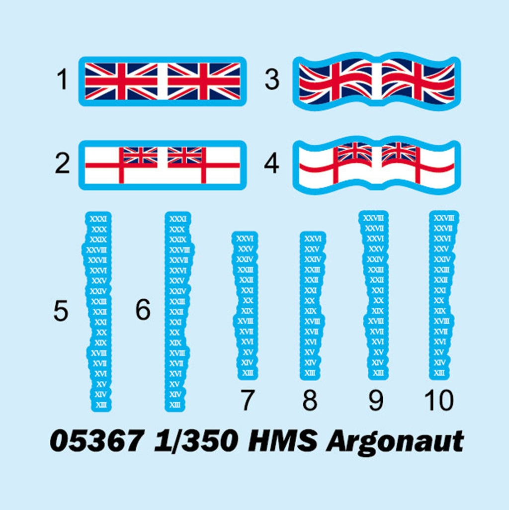 Trumpeter 05368 HMS Scylla 1/350