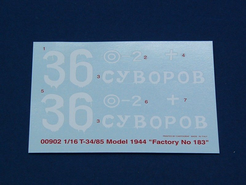 Trumpeter 00902 T-34/85 Model 1944 &amp;quot;Factory No.183&amp;quot; 1/16 – image 9