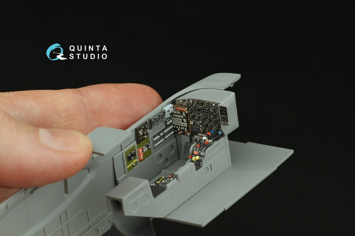 Quinta Studio QD48501 A-26C Invader 3D-Printed &amp;amp; coloured Interior on decal paper (ICM) 1/48 – Bild 14