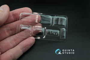 Quinta Studio QC48011 Pe-2 vacuformed clear canopy (for Zvezda kit) 1/48 – Bild 3