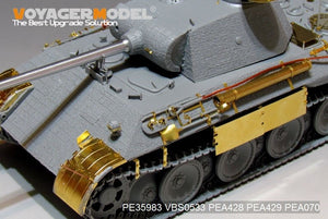 Voyager Model PE35983 WWII German Panther D Tank Late version Basic For TAKOM 2104 1/35 – image 15