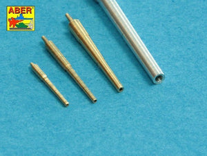 Aber 350L-74 Barrels set for German WWI Battleships: König; Grosser Kurfürst; Markgraf; Kronprinz 305mm x 10, 150mm x 14, 88mm x 10 1/350 – imagen 4