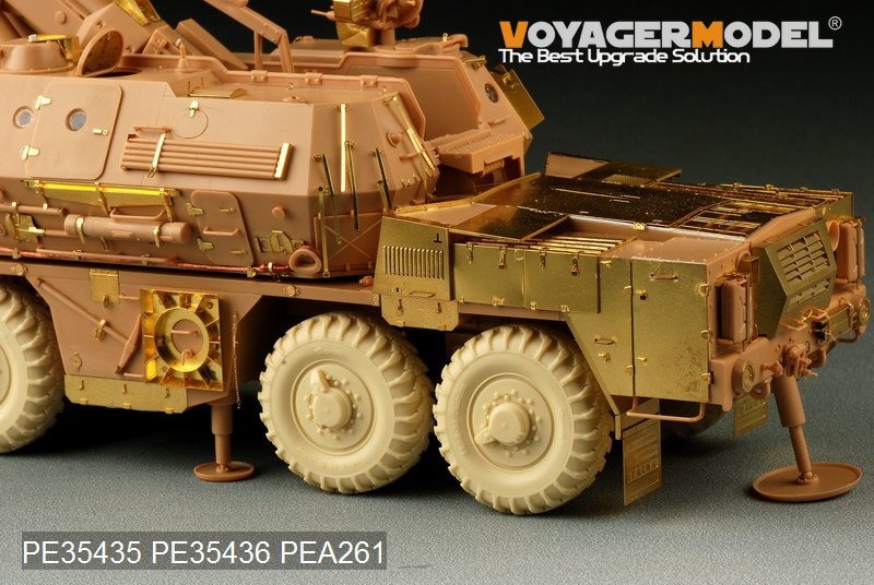 Voyager Model PE35435 Modern 152mm ShkH DANA vz.77 for TRUMPETER 85501 1/35 – imagen 11
