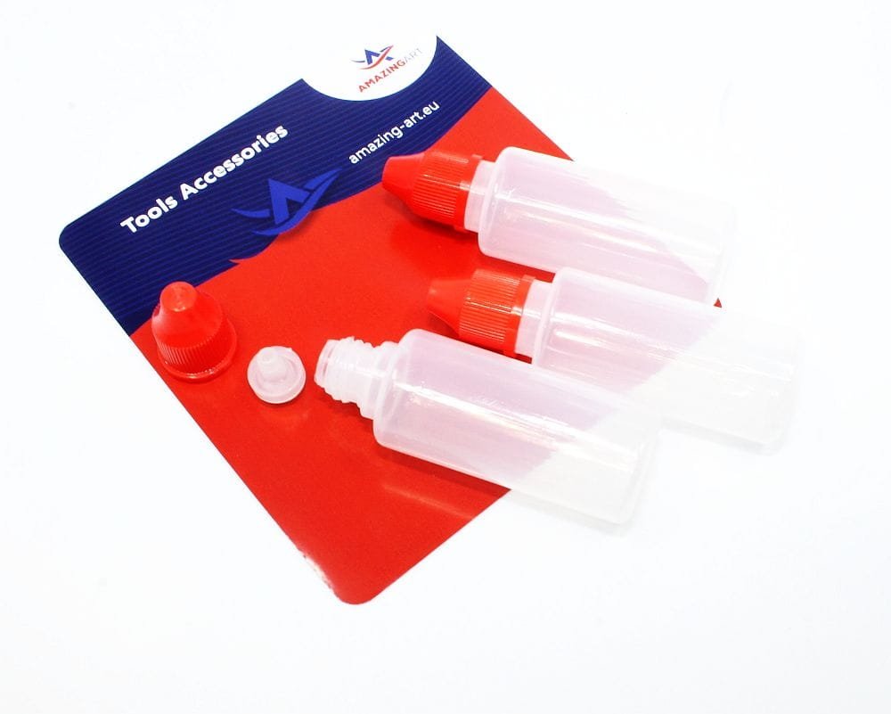 Amazing Art 16709 Butelki plastikowe 17ml 3x