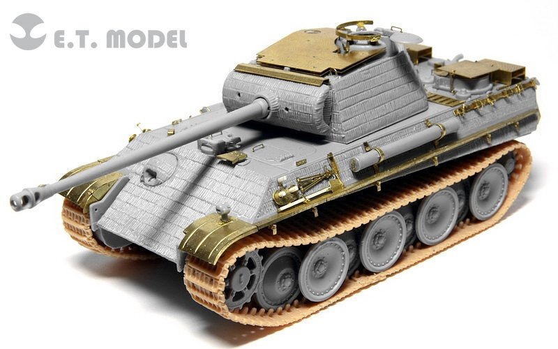 E.T. Model E72-010 WWII German Panther G Anti Aircraft Armour For DRAGON Kit 1/72 – immagine 6