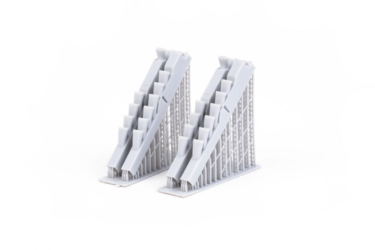 Eduard 6481147 Ju 88A exhaust stacks PRINT EDUARD, ICM 1/48