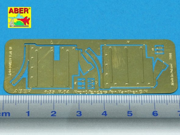 Aber R04 Ailes avant pour Panther G/F Jagdpanther (1/35) – image 2