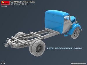 MiniArt 35459 German 3t Cargo Truck 3.5-36s Late Production 1/35 – image 9