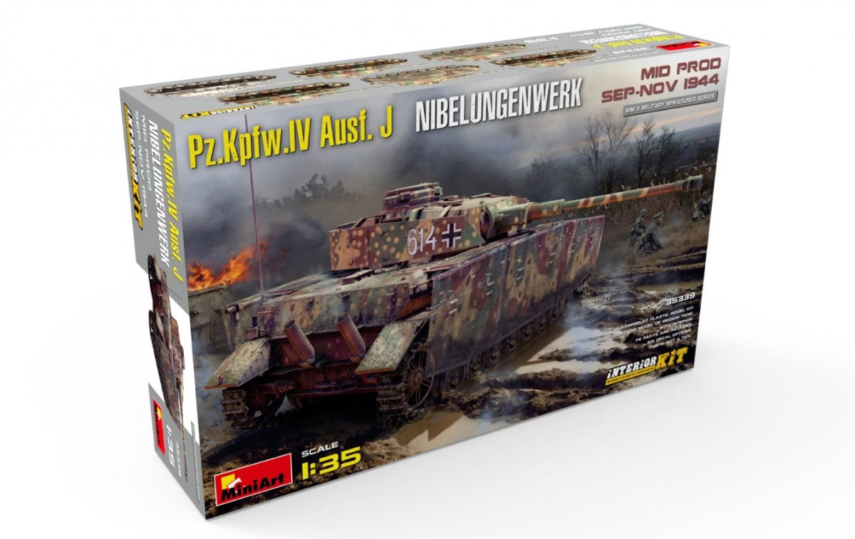 MiniArt 35339 Pz.Kpfw.IV Ausf. J Nibelungenwerk. MID PROD. SEP-NOV 1944 INTERIOR KIT 1/35 – Bild 2