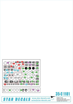 Star Decals 35-C1181 18. Panzer Division # 1 1/35 – image 2