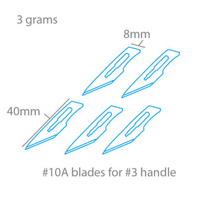 Modelcraft PKN9272 Blades #10A x 5 – Bild 2