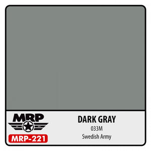 Peinture MR. Paint MRP-221 Gris foncé 033 30 ml